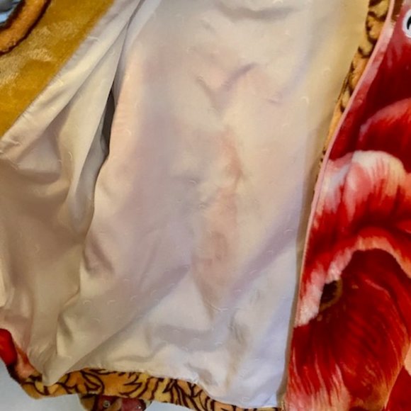 Marine Serre Women's Pink Printed Bomber Jacket. - Picture 2 of 15